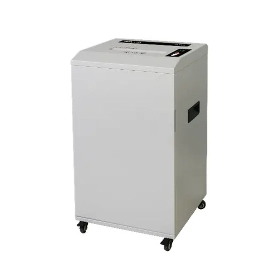 Supplier large-capacity 110L paper shredder high confidentiality level P7 European and American standard LED operation display