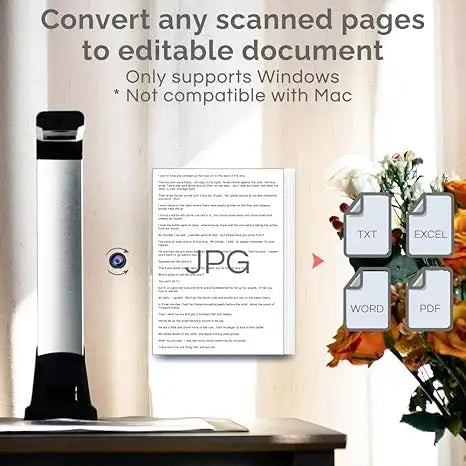 8MP Smart Document camera Portable classroom training document visualization tool scanner