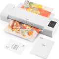 iOCHOW A3 Laminator: Portable Jamless 1min Fast Warming 70-150 mic 400mm/min Laminating Machine with Thermal and Cold Adjustment Includes 10 Pouches for Office Home