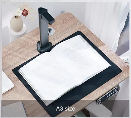 OCR multilingual 13MP high-resolution document and book scanner for office visualization teaching