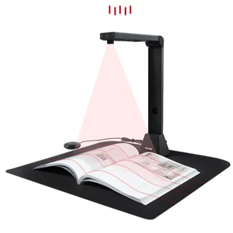 High Definition Adjustable USB Book Camera Portable High Speed Document Camera Scanner