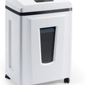 Micro Cut Paper Shredder: 3/64''x3/64'' 1*1mm P7 High Security Heavy Duty Shredder for Home Office 6 Sheets, 56dB Commercial Shredder Credit Card/Staple/CD/DVD, Runs for 25min with 6 Gal Bin