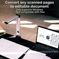 D-800 HD Camera 13MP USB Portable Autofocus document and book scanner for education/office