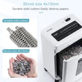 Household and commercial paper shredder machine 20 min cross cut 4x15mm Quiet paper cutter Cut credit cards, staples