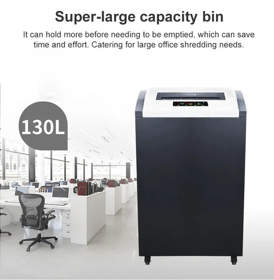 Most Popular manual heavy duty paper shredder machine industrial High security P-5 Micro cut 25sheets A3 A4 paper Credit cards