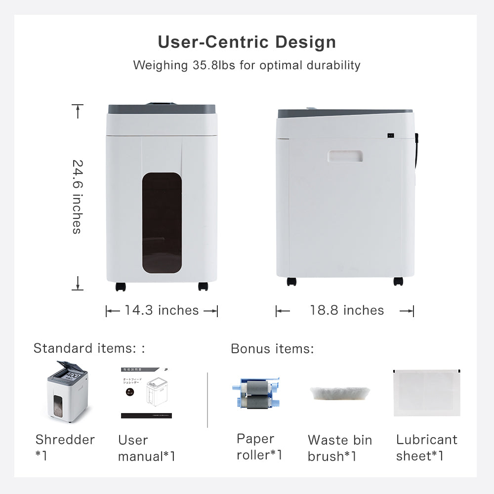 High Confidentiality Auto Feed Paper 400 Sheets 8 sheets Cross Cut P-5 Paper shredder Machine cut A4 paper CD Card