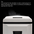 Micro Cut Paper Shredder: 3/64''x3/64'' 1*1mm P7 High Security Heavy Duty Shredder for Home Office 6 Sheets, 56dB Commercial Shredder Credit Card/Staple/CD/DVD, Runs for 25min with 6 Gal Bin